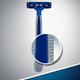 Станок Gillette Blue3 Simple (8) одноразовий - зображення 7