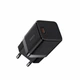 Мережевий зарядний пристрій 1x Type-C з швидкою зарядкою GaN3 Fast Charger 30W блок живлення чорний, Baseus (CCGN010101) - зображення 1