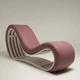 Тантра диван кресло Chair PRESTIGE 185х85х45 см White-Pink - изображение 1