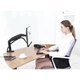 Настольное крепление для монитора V-Star V80 размер 17-30 дюймов 8009 Black (SH020649) - изображение 2