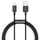 Кабель BASEUS Lightning Superior Series Fast Charging 1 метр (CALYS-A01) черный - изображение 1