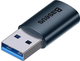 Адаптер Baseus Mini OTG USB 3.1 папа - Type-C мама (ZJJQ000103) - изображение 1