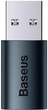 Адаптер Baseus Mini OTG USB 3.1 папа - Type-C мама (ZJJQ000103) - изображение 2