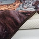 Килимок у ванну кімнату MAC Carpet Print 351В 80х120 см Коричневий+Бірюзовий - зображення 5
