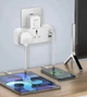 Сетевой удлинитель фильтр разветвитель LDNIO SC2311 2 USB 1 Type-C 2 розетки с ночником 20W Белый - изображение 6