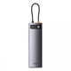 Переходник/USB-Хаб Baseus Metal Gleam Series 12 в 1 - изображение 1