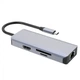 Перехідник/Type-C-Хаб Proove Iron Link 6 in 1 2хUSB3.0 + SD/TF + RJ45 + HDMI - зображення 2