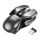 Миша Wireless Hoco DI43 Main gaming бездротова 2.4G 800-1200-1600DPI для геймінгу/для гр/пк/ноутбука Сріблястий - зображення 3