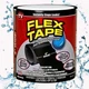 Сверхпрочная монтажная клейкая лента Flex Tape 10см х 150см универсальный изоляционный водонепроницаемый скотч (343887) - изображение 5