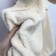 Дитячий махровое полотенце с уголком 100х100 см Oh My Kids Молочный - изображение 3