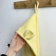Махровое полотенце с уголком для новорожденных 70х70 см Oh My Kids Желтый - изображение 3