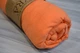 Простынь на резинке Kayra Трикотажная 160 х 200 см.+25 см Оранжевый - изображение 2