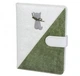 Записна книга 12.5x16.5 cм Green Cat 112 аркушів в крапку та лінію , Laprida - изображение 1