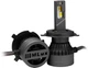 Комплект ламп MLux LED - BLACK Line H4/H19, 55 Вт, 4300°К (125413264) - изображение 3
