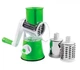 Овочерізка мультислайсер Tabletop Drum Grater Kitchen Master BIG Зелена - зображення 1