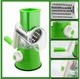 Овочерізка мультислайсер Tabletop Drum Grater Kitchen Master BIG Зелена - зображення 2