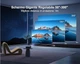 Мультимедійний проектор WiMiUS P62 Full HD 15000 Лм Wi-Fi Bluetooth з динаміками - зображення 3