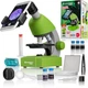 Микроскоп Bresser Junior 40x-640x Green с набором для опытов и адаптером для смартфона (8851300B4K000) - изображение 6