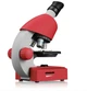 Микроскоп Bresser Junior 40x-640x Red с набором для опытов и адаптером для смартфона (8851300E8G000) - изображение 2