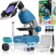 Микроскоп Bresser Junior 40x-640x Blue с набором для опытов и адаптером для смартфона (8851300WXH000) - изображение 6