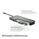 Док-станция Alogic USB-C Ultra UNI Gen 2 Silver (ULDUNIV2-SGR) - изображение 6