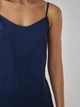 Пижама (майка + шорты) женская BARWA garments 0166/72 L Темно-синяя (2111660723593) - изображение 9