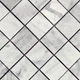 Мозаика из мрамора Матовая МКР-3СН (47x47) White Mix - изображение 6