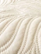 Покрывало Decorator двустороннее - Листья бежевый/серый 150x215 - изображение 4