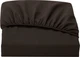 Простынь на резинке Good-Dream Brown микрофибра 80х180 см (GDMBSHEETF080180) - изображение 1