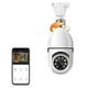 Камера CAMERA SMART IP поворотна Лампочка Кругла - изображение 2