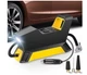 Автомобільний компрессор насос для підкачування шин 12V з дисплеєм CarSun Air Pump CI8O9 I - зображення 2
