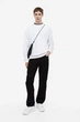 Свитшот H&M M белый 2501970818 - изображение 2