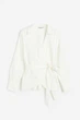 Блуза H&M XS молочний 29121173432 - зображення 5