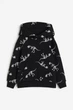 Худи H&M 92см черный динозавры 1095998 - изображение 1