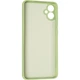 Чехол Fiji Full Soft Premium для Samsung Galaxy A05 (A055) противоударный бампер с микрофиброй Green - изображение 3