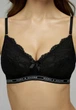 Комплект бескаркасного женского белья Bralette коллекция in Balance Marc&Andre S22-0510-TRS-LY XL черный - изображение 4
