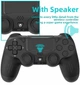 Бездротовий геймпад DATA FROG для PS4 / Slim / Pro / Windows / Apple / Android / Steam / Чорний - изображение 6