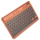 Клавіатура HOCO S55 Transparent Discovery edition wireless BT keyboard Citrus Color - изображение 1