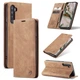 Чехол книжка с магнитом OnePlus Nord CaseMe Brown (34706-30) - изображение 1