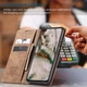 Чехол книжка с магнитом OnePlus Nord CaseMe Brown (34706-30) - изображение 5