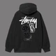 Теплый худи Stussy hoodie, Размер L, S0043 - изображение 1