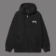 Теплый худи Stussy hoodie, Размер L, S0043 - изображение 2