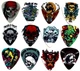 Набор медиаторов Music Rock Skull 12 шт - изображение 1