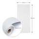 Обои самоклеющиеся Sticker Wall 2800*500*2мм WHITE (D) SW-00002022 - изображение 3