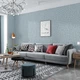 Обои самоклеющиеся 2800*500*2,5мм YM-10 BLUE WHITE (D) SW-00002021 - изображение 6