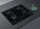 Варочная поверхность Whirlpool GOWL628/NBEE газ на стекле, 60см, чугун, конфорка с двойным рядом пламени, черный - изображение 7