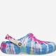 Крокси Classic Lined Tie Dye Powder Blue/Multi, розмір 42 - зображення 2