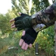 Перчатки тактические беспалые Mechanix MXK-2 Олива M - изображение 7