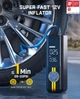 Портативный компрессор для накачки шин Fanttik X8 APEX с комплектацией Deluxe, Yellow - изображение 2
