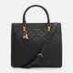 Сумка-шоппер жіноча GUESS ABEY ELITE TOTE HWQB8558230-BLA Чорна (800070266632) - зображення 1